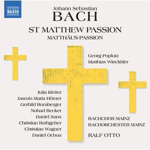 ラルフ・オットー J.S.バッハ: マタイ受難曲 BWV244 CD