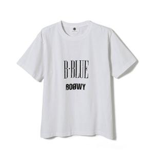 BOΦWY BBLUE T-shirt (White)/Sサイズ Apparel