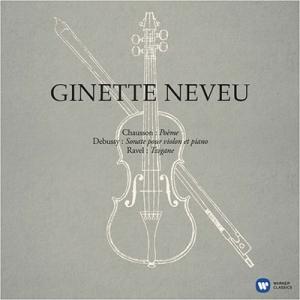 ジネット・ヌヴー ショーソン、ドビュッシー、ラヴ...の商品画像