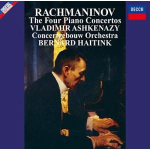 ヴラディーミル・アシュケナージ ラフマニノフ: ピアノ協奏曲全集〜ピアノ協奏曲第1番-第4番、パガニーニの主題による CD