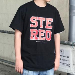 WTM Tシャツ STEREO(ブラック/レッド) Mサイズ Apparel｜tower