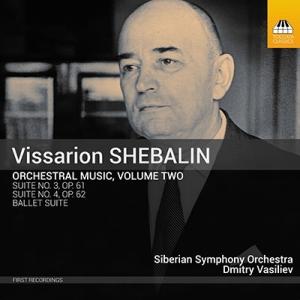 ドミトリー・ヴァシリエフ シェバリーン: 管弦楽作品集 第2集 CD