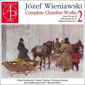 ニコラ・フランキェヴィチ ユゼフ・ヴィエニャフスキ:室内楽作品全集 Vol.2 CD