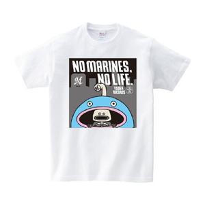 千葉ロッテマリーンズ NO MARINES, NO LIFE. 2020 T-shirts Mサイズ