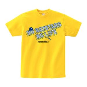 横浜DeNAベイスターズ NO BAYSTARS, NO LIFE. 2020 T-shirts Lサイズ(イエロー)
