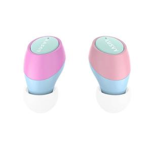 NAGAOKA LUSVY パステル完全ワイヤレスイヤホン/ピンクブルー Headphone/Ear...