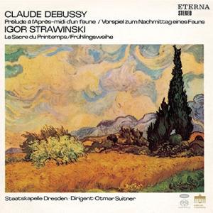 オトマール スウィトナー ドビュッシー: 牧神の午後への前奏曲 ストラヴィンスキー: 春の祭典 チャイコフスキー: 弦 SACD Hybrid