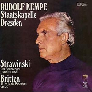ルドルフ・ケンペ ストラヴィンスキー: 火の鳥組曲、ブリテン: シンフォニア・ダ・レクイエム、ペンデ...