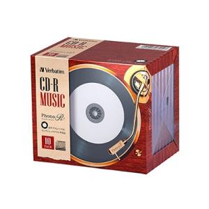 CD-R 音楽用 79.57分 24倍速 10枚組(インクジェットプリンタ対応) Blank Med...