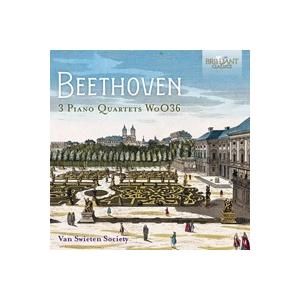 ファン・スィーテン・ソサエティ ベートーヴェン: 3つのピアノ四重奏曲 WoO.36 CD