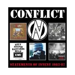Conflict Statements Of Intent 1982-87: 5CD Clamshe...
