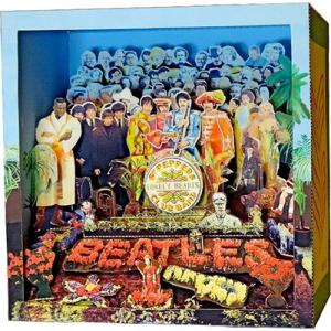 The Beatles SGT. PEPPER'S ALBUM COVER (PAPER DIORA...