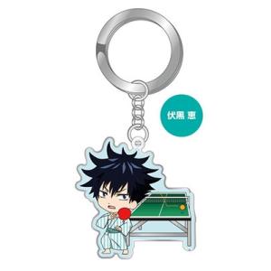 呪術廻戦 温泉地限定 温泉 メタルキーホルダー 伏黒恵 Accessories