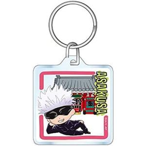 呪術廻戦 浅草限定 雷門 クリアキーホルダー 五条悟 Accessories
