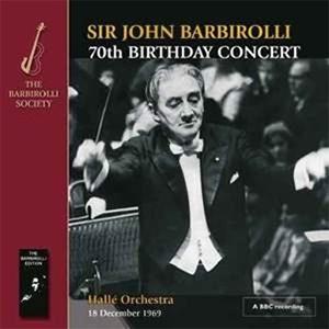 ジョン・バルビローリ バルビローリ生誕70周年記念コンサート CD-R
