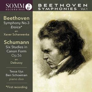 テッサ・アイス ピアノ・デュオによるベートーヴェン: 交響曲全集 第1集 CD