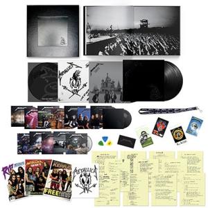 Metallica メタリカ(リマスター・デラックス・ボックス・セット) ［14CD+5LP+10inch+6DVD+ハードカバー・ブック+グッズ CD｜tower