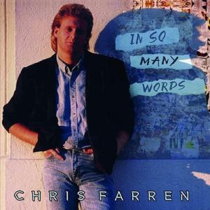 Chris Farren (Rock) In So Many Words CD