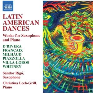 シャーンドル リゴー ラテン アメリカのダンス集 - サクソフォンとピアノのための作品集 CD