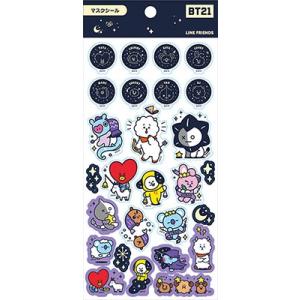 BT21 マスクシール/ユニバースター Accessories