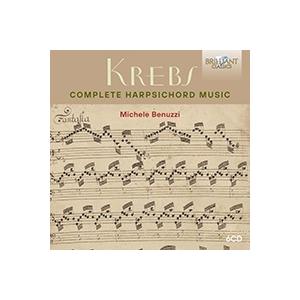 ミケーレ・ベヌッツィ ヨハン・ルートヴィヒ・クレープス: ハープシコード曲全集 CD