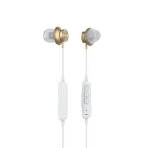 NAGAOKA Bluetoothイヤホン BT825 シャンパンゴールド Headphone/Earphone｜tower
