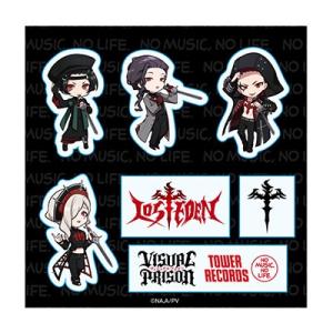 LOS†EDEN ヴィジュアルプリズン × TOWER RECORDS クリアシール LOS†EDEN Accessories