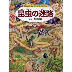 香川元太郎 昆虫の迷路 秘密の穴をとおって虫の世界へ Book