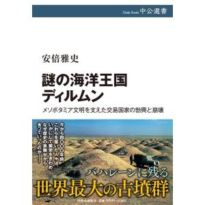 安倍雅史 謎の海洋王国ディルムン メソポタミア文明を支えた交易国家の勃興と崩壊 中公選書 124 B...