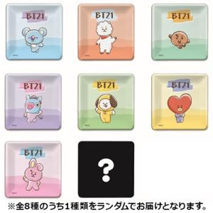 BT21 トレーディング 刺しゅう缶バッジ 1BOX （単品10個入り=10種類