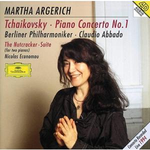マルタ・アルゲリッチ チャイコフスキー: ピアノ協奏曲第1番 バレエ組曲《くるみ割り人形》 CD