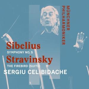 セルジュ・チェリビダッケ シベリウス:交響曲第5番(1988Live)、ストラヴィンスキー:火の鳥(...
