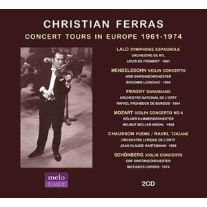 クリスチャン フェラス クリスティアン フェラス - ヨーロッパでの楽旅 1961-1974年 CD