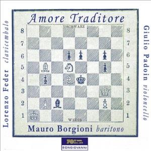 マウロ ボルジョーニ 愛は裏切り者 - ドイツの作曲家によるイタリア語カンタータ集 CD
