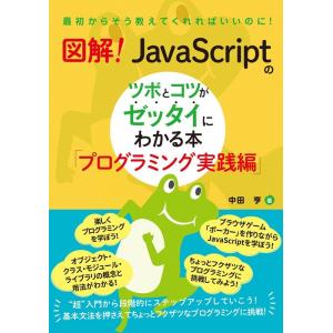中田亨 図解!JavaScriptのツボとコツがゼッタイにわかる本 Book