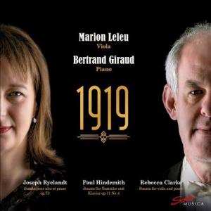 マリオン ルルー 1919年に作曲されたヴィオラ ソナタ集 CD