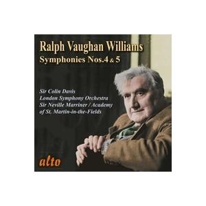 コリン・デイヴィス レイフ・ヴォーン・ウィリアムズ: 交響曲第4番、第5番 CD-R