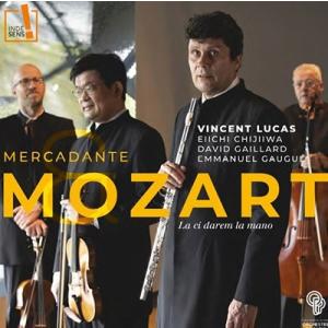 ヴァンサン・リュカ メルカダンテ&amp;モーツァルト: お手をどうぞ〜フルート四重奏曲集 CD