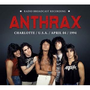 Anthrax Charlotte, April 04, 1994 CD
