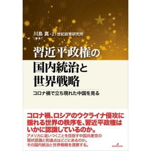 川島真 習近平政権の国内統治と世界戦略 コロナ禍で立ち現れた中国を見る Book