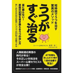 米澤栄二 うつがすぐ治る 短時間でうつを治す驚異のメソッド Book