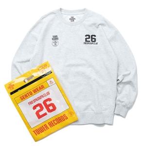 FREAK'S STORE × FROCLUB × TOWER RECORDS FROスウェット B アッシュグレイ Lサイズ Apparel｜tower