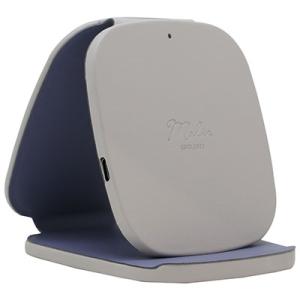 Melia 折りたたみスタンド型 ワイヤレス充電器 グレイ Accessories