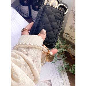 Melia スマートフォン用ハンドストラップ パール(ラージ) Accessories