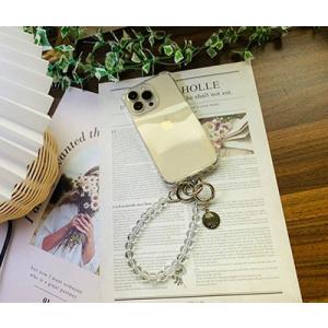 Melia スマートフォン用ハンドストラップ アクリルクリア Accessories