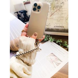 Melia スマートフォン用ハンドストラップ メタル(シルバー) Accessories