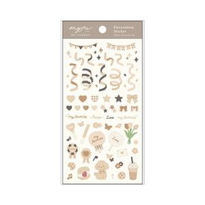 myfa デコレーションシール シフォンベージュ Accessories