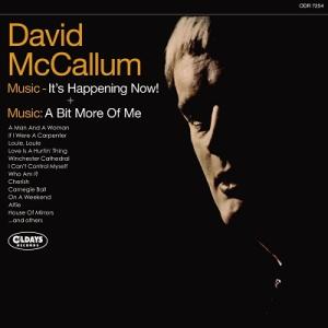 David McCallum ミュージック:イッツ・ハプニング・ナウ! + ア・ビット・モア・オブ・...