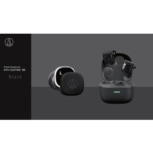 audio-technica 完全ワイヤレスイヤホン ATH-SQ1TW2/Black Headph...