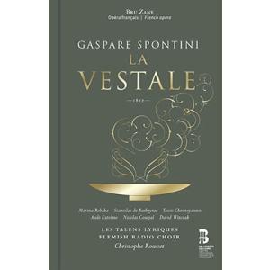 クリストフ・ルセ スポンティーニ: ヴェスタの巫女 ［2CD+BOOK］